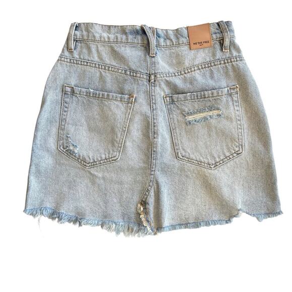 Free People Brea Cutoff Skirt - Picture 3 of 7